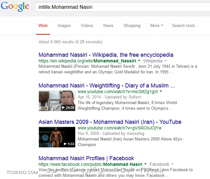 وب سایت توسینسو