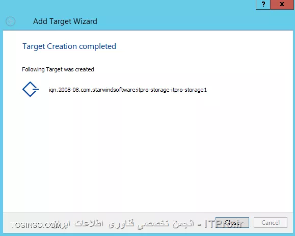آموزش شبیه سازی SAN Storage برای سناریوی Failover Clustering