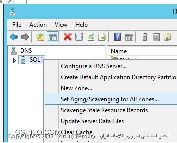 Aging and Scavenging در DNS چیست 