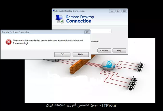 با سلام خدمت دوستان عزیز و اساتید محترم 

دذوستان من جدیدا رو شبکه ای که کار میکنم یک Child domain راه اندازی کردم که زیر مجموعه دومین اصلی تو یک شهر دیگه هستش همه چیز خوبه و هیچ مشکلی ندارم نه در ping نه در ریموت به administrator , و نه مشکل sharing دارم همه چیز ردیفه تنها مشکلم مشکل ریموت به یوزر کلاینتهام هستش وقتی میخوام به یک کلاینت ریموت دسکتاپ بزنم با خطای زیر مواجه میشم اگه ممکنه یکی کمکم کنه چون حجم کاریم زیاده و نمیتونم یکی یکی پای سیستمهای شرکت برم ؟


ویندوز سرورم هم win server 2012 r2 هستش .

بازم بابت همه زحماتی که تو این سایت به شما بزرگواران دادم تشکر میکنم 

اینم ی عکس از خطایی که مشروحشو براتون توضیح دادم 

||http://tosinso.com/files/get/d8552d8d-91c4-42d1-a790-cbea31cf7852||