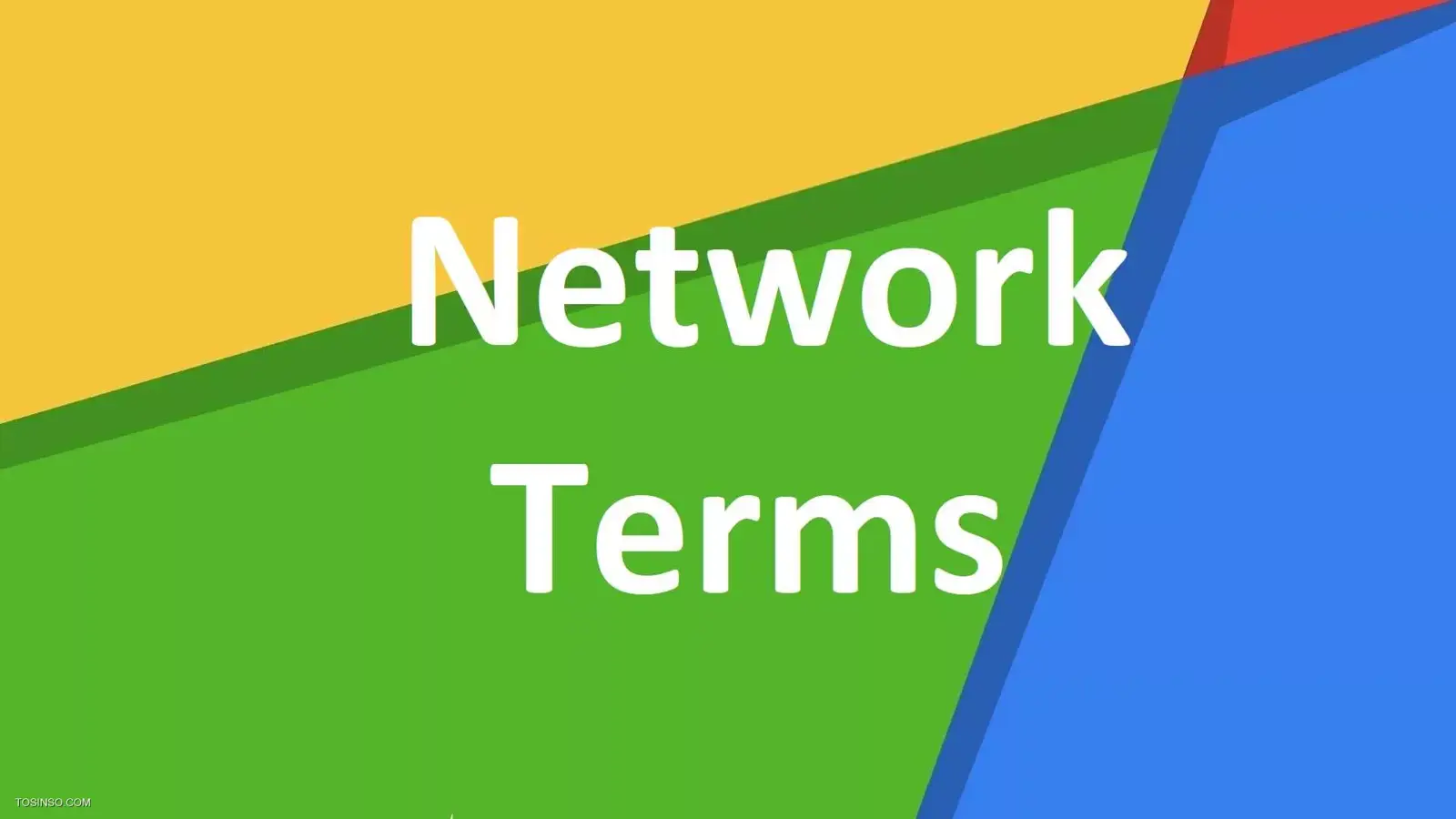 همه چیز درباره اصطلاحات شبکه – جامع ترین مقاله فارسی تا امروز
