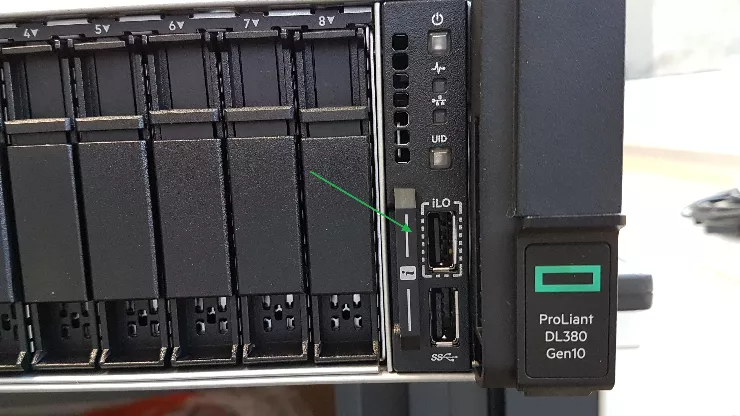 HPE ILO SERVICE PORT