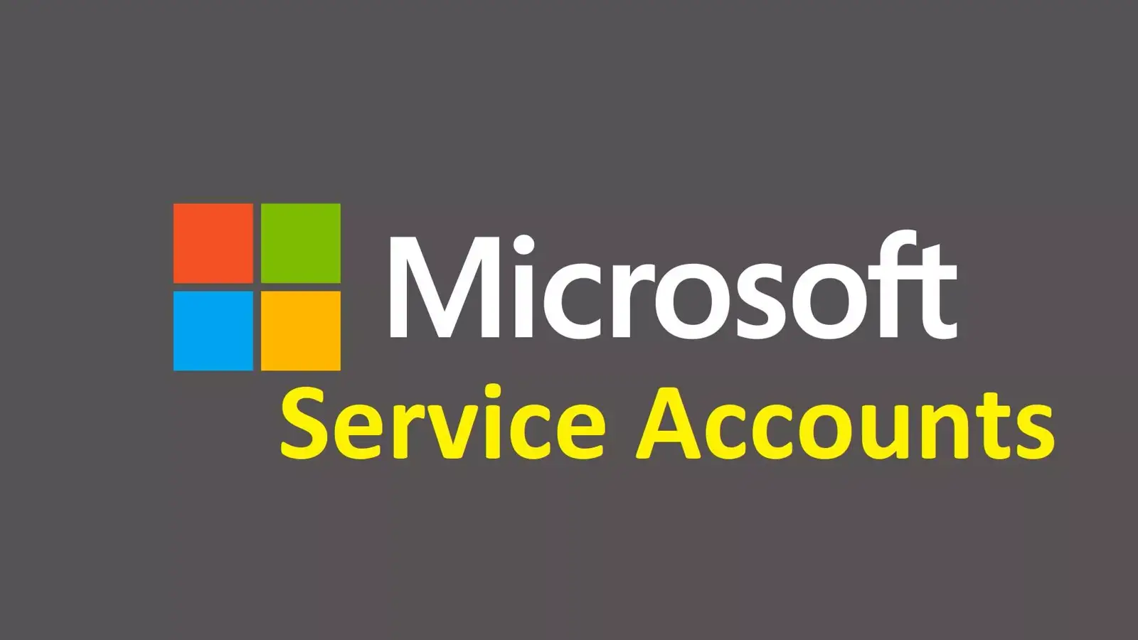 معرفی انواع Service Account های ویندوز سرور