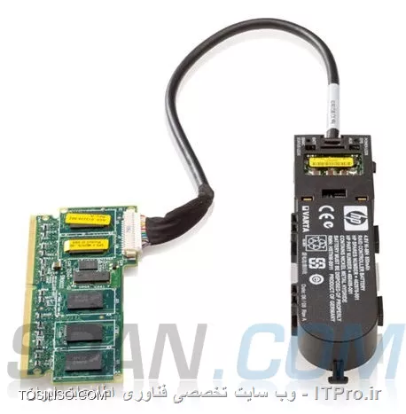 دوست عزیز...
اگر استورج داخلی سرور HP شما دارای کش باشد ؛ معمولا دارای یک باطری و رابط هم هست بعبارتی باطری کش هست
احتمالا اگر مشکل فیزیکی مثل دست خوردن و قطعی براش پیش نیومده باشه...
عمر باطری تموم شده و باید عوض بشه !
عکس کش و باطری :
||https://virtualization.tosinso.com/files/get/d9fc2368-2e9c-46f5-80b1-550894d9184b||
