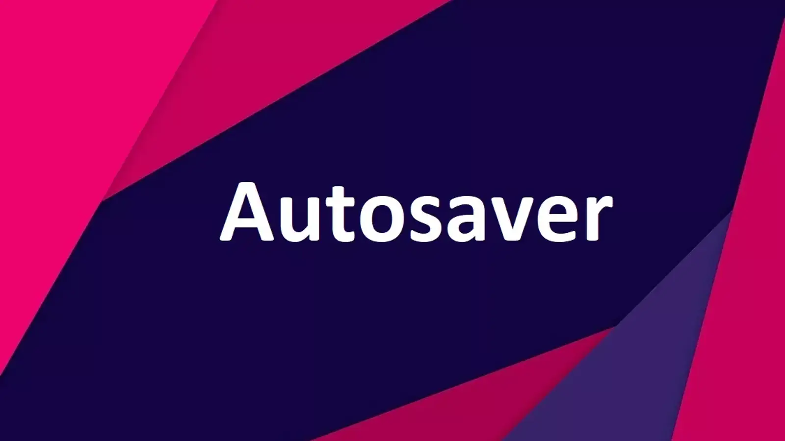 AutoSave ابزاری برای ذخیره خودکار فایل های برنامه های در حال اجرا
