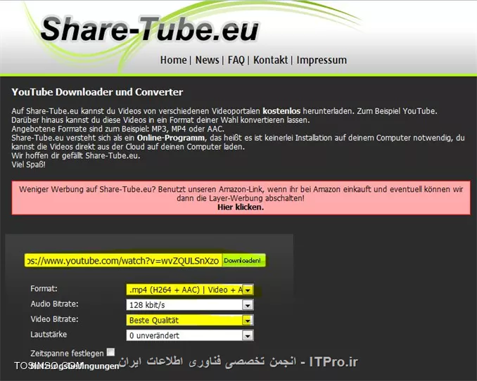 وب سایت توسینسو