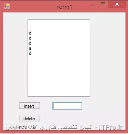 نحوه وارد شدن در لیست