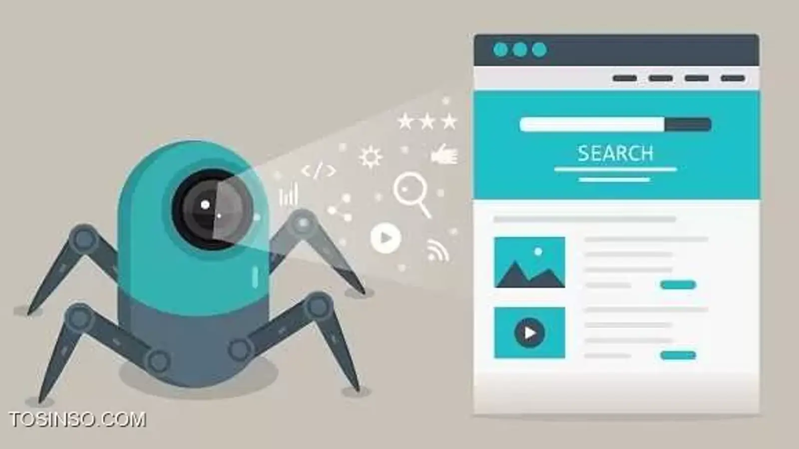 آشنایی با مفاهیم Crawler و Spider در موتورهای جستجو