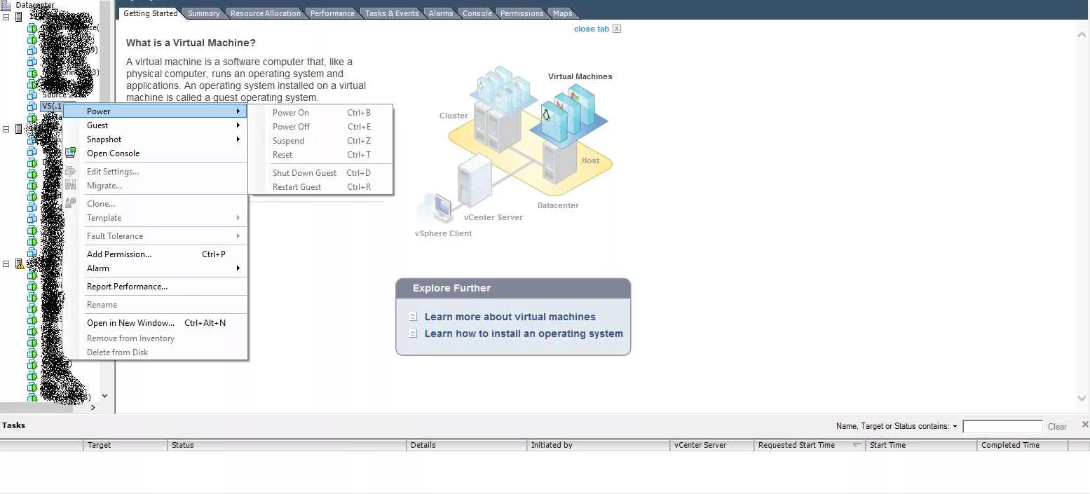 سلام ، من یک سرور دارم که روز گذشته خاموشش کردم ، ولی الان دکمه های روشن کردن vm رو نداره ، حتی edit و غیره رو هم نداره ، بنظرتون مشکل کجاست ؟؟؟
||https://tosinso.com/files/get/de670f8b-02e7-4ad7-8bd8-3528e4761229||