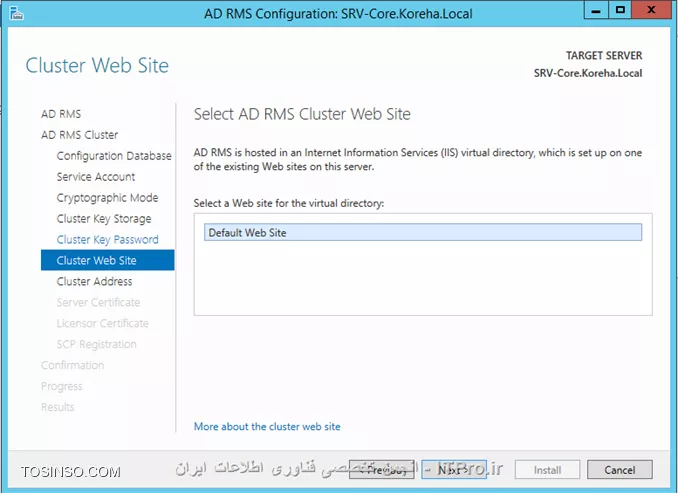 آموزش راه اندازی RMS یا Right Management Services در ویندوز سرور 2012