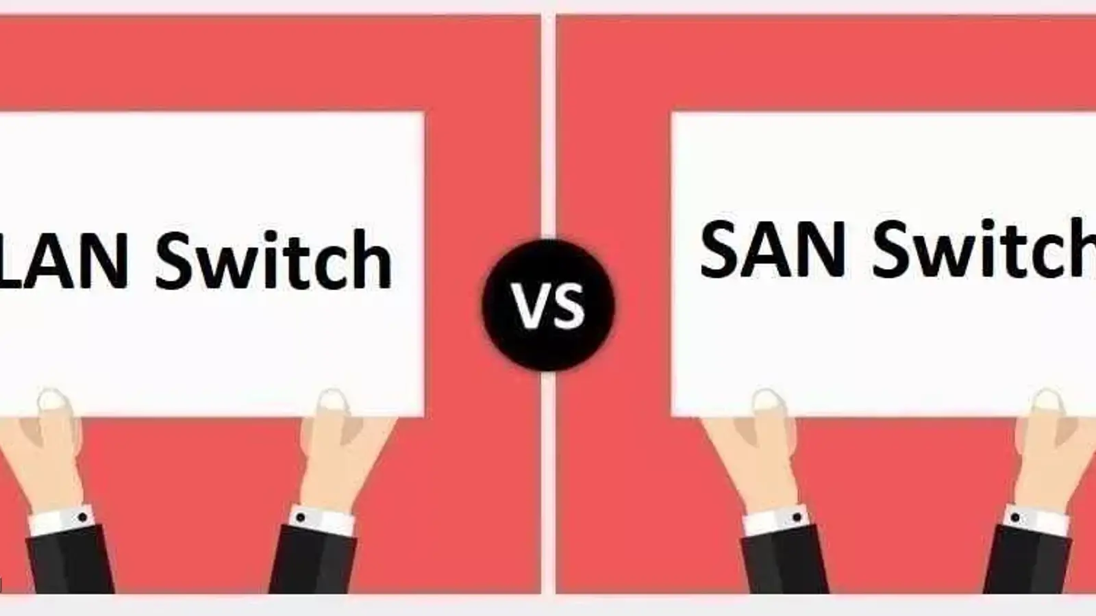 تفاوت SAN Switch و LAN Switch در چیست؟ به زبان ساده