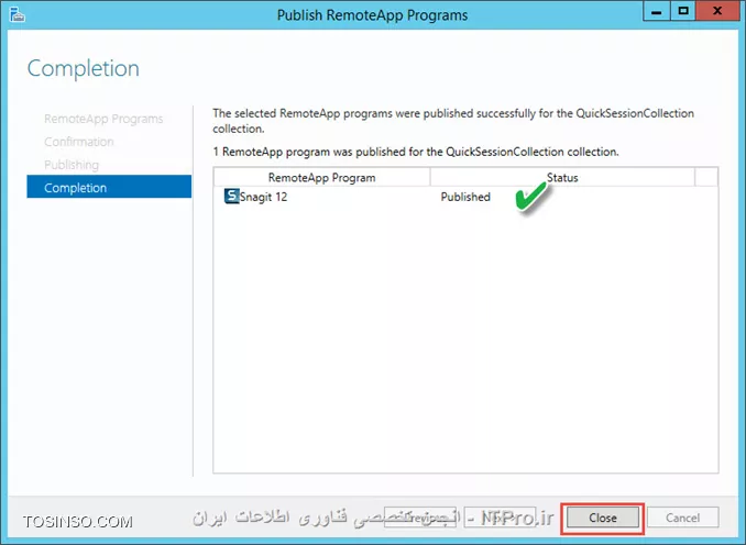 وب سایت توسینسو