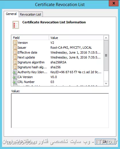 آموزش جامع PKI در مایکروسافت و Active Directory Certificate Services : قسمت سوم