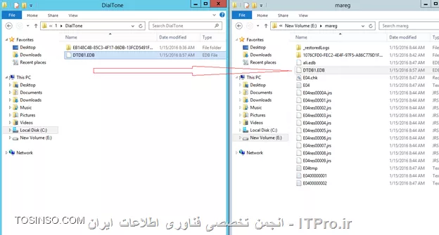 Backup and Restore از Exchange 2013 بوسیله برنامه Backup Exec