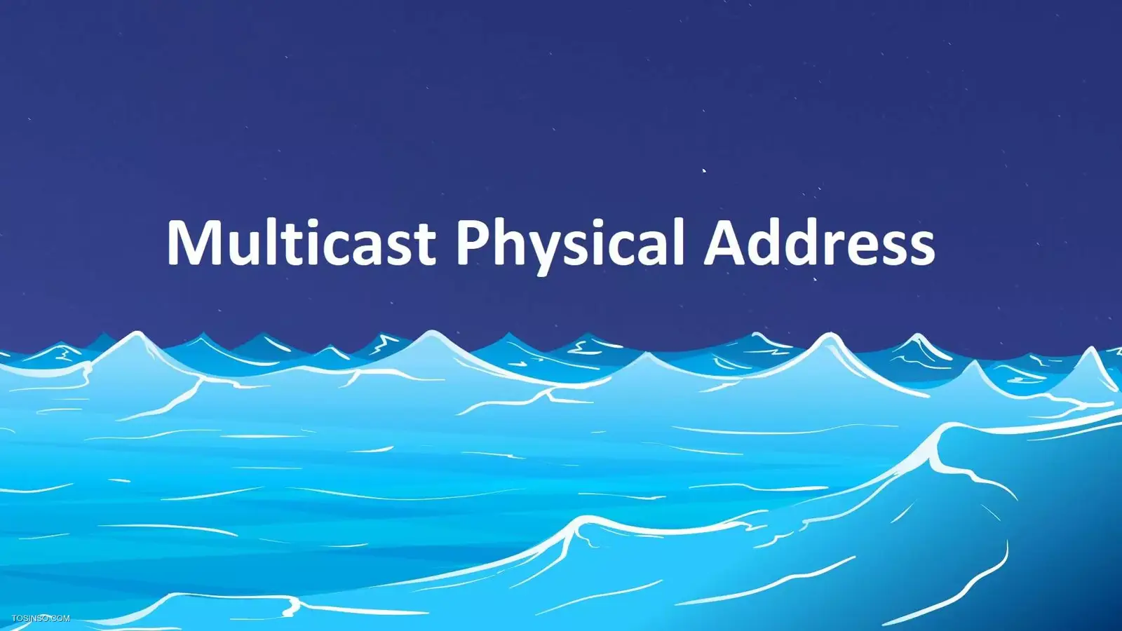 آموزش تعیین آدرس فیزیکی برای Multicast