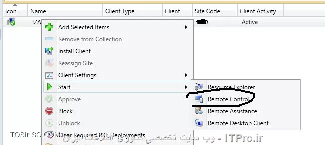 اگر SCCM داشته باشی ریموت بسیار خوبی میده , حتی میشه تنظیم کرد حرکت ماوس رو هم نشون نده - بدون تائید کاربر وارد شد و بدون هیچ اکشنی که کاربر متوجه ورود شما بشه 
||https://network.tosinso.com/files/get/dfa86d0a-b834-4f7c-a32a-d9ee16f220a9||