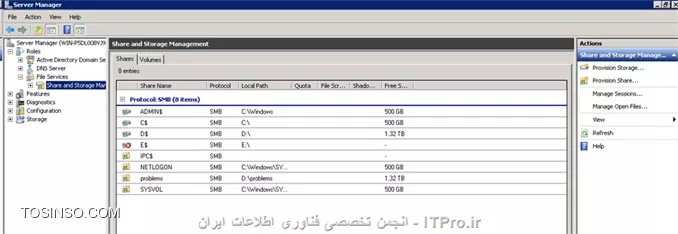share folders