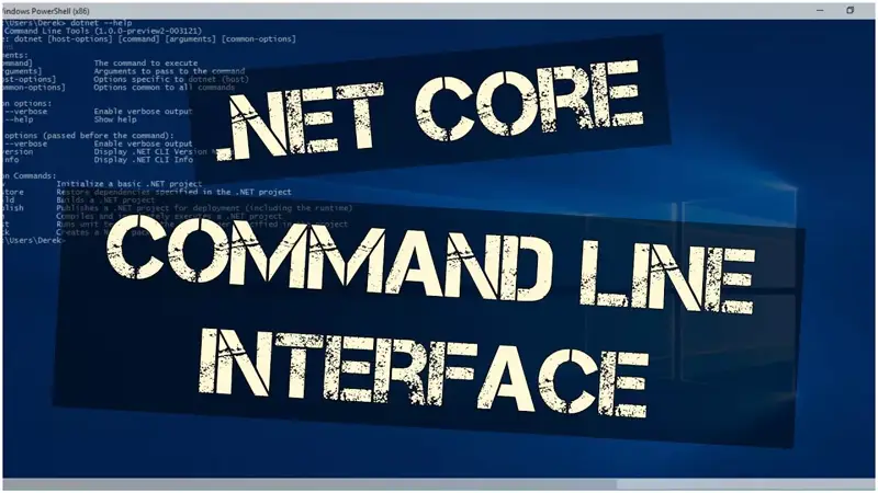 dotnet cli چیست؟ آموزش خط فرمان دات نت