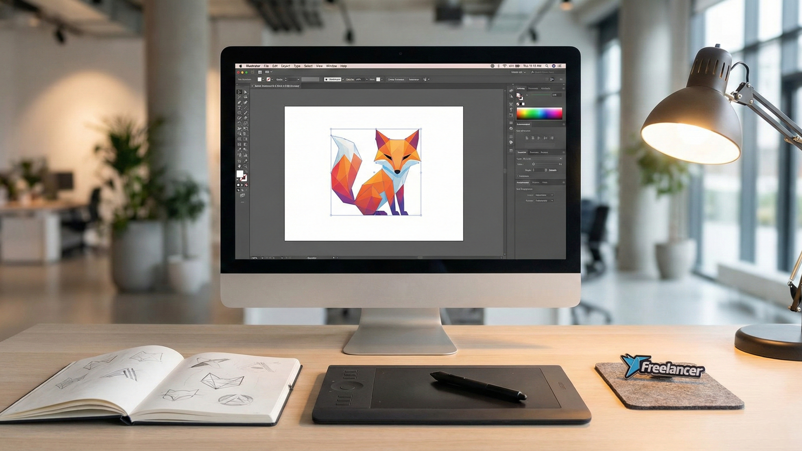 چگونه پروژه طراحی لوگو بگیریم؟ (راهنمای ورود به بازار کار برای مبتدیان)