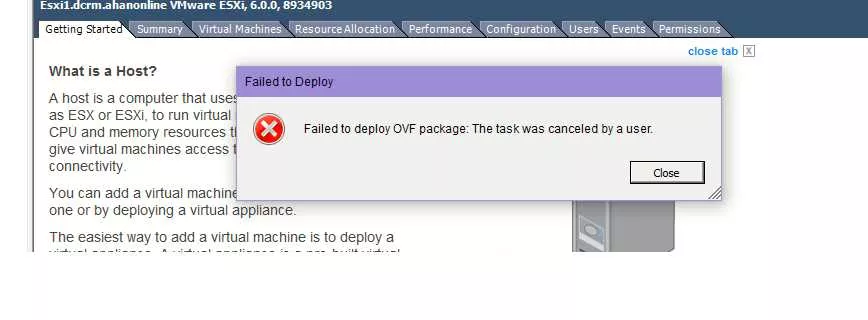 زمانیکه میخوامفایل OVF گرفته شده رو Deploy کنم.با خطای زیر مواجه میشوم.بنظرتون مشکل کجاست.؟||https://tosinso.com/files/get/e110b0d3-83e8-4cd3-8175-a905b74d5cbe||
