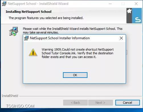 مشکل netsupport
