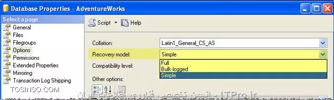 SQL Server Full Recovery 