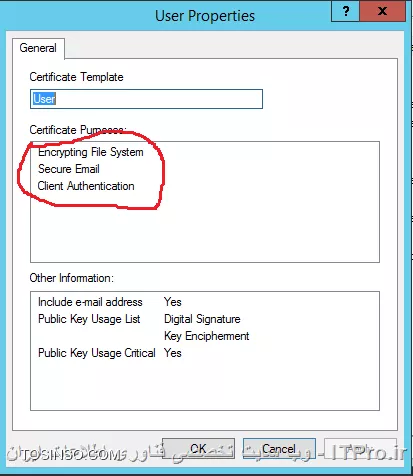 آموزش جامع PKI در مایکروسافت و Active Directory Certificate Services : قسمت ششم