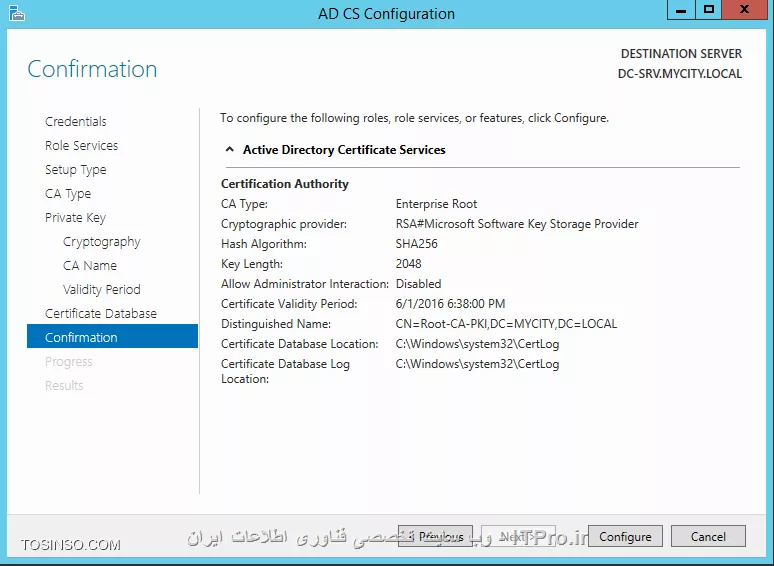 آموزش جامع PKI در مایکروسافت و Active Directory Certificate Services : قسمت دوم