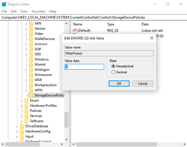 رفع مشکل فرمت نشدن فلش write protect شده