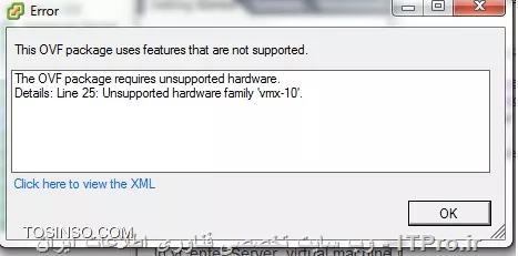 Error OVF