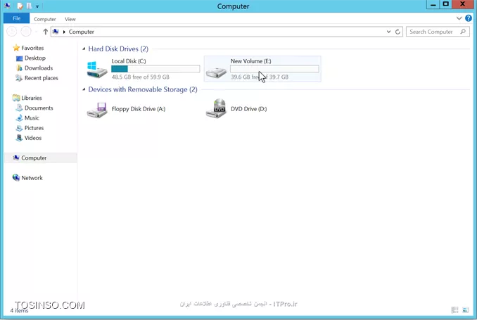 وب سایت توسینسو