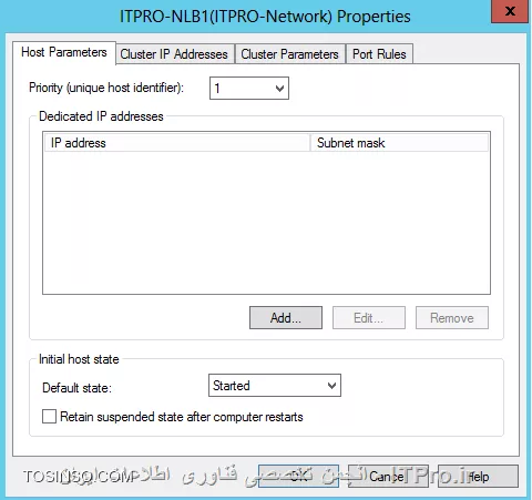 آموزش راه اندازی NLB در ویندوز سرور 2012