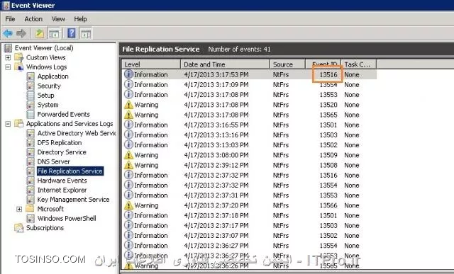 ایجاد کردن دستی SYSVOL و NETLOGON