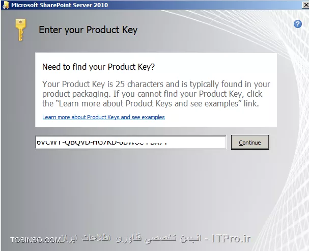 آموزش نصب شيرپويت سرور 2010