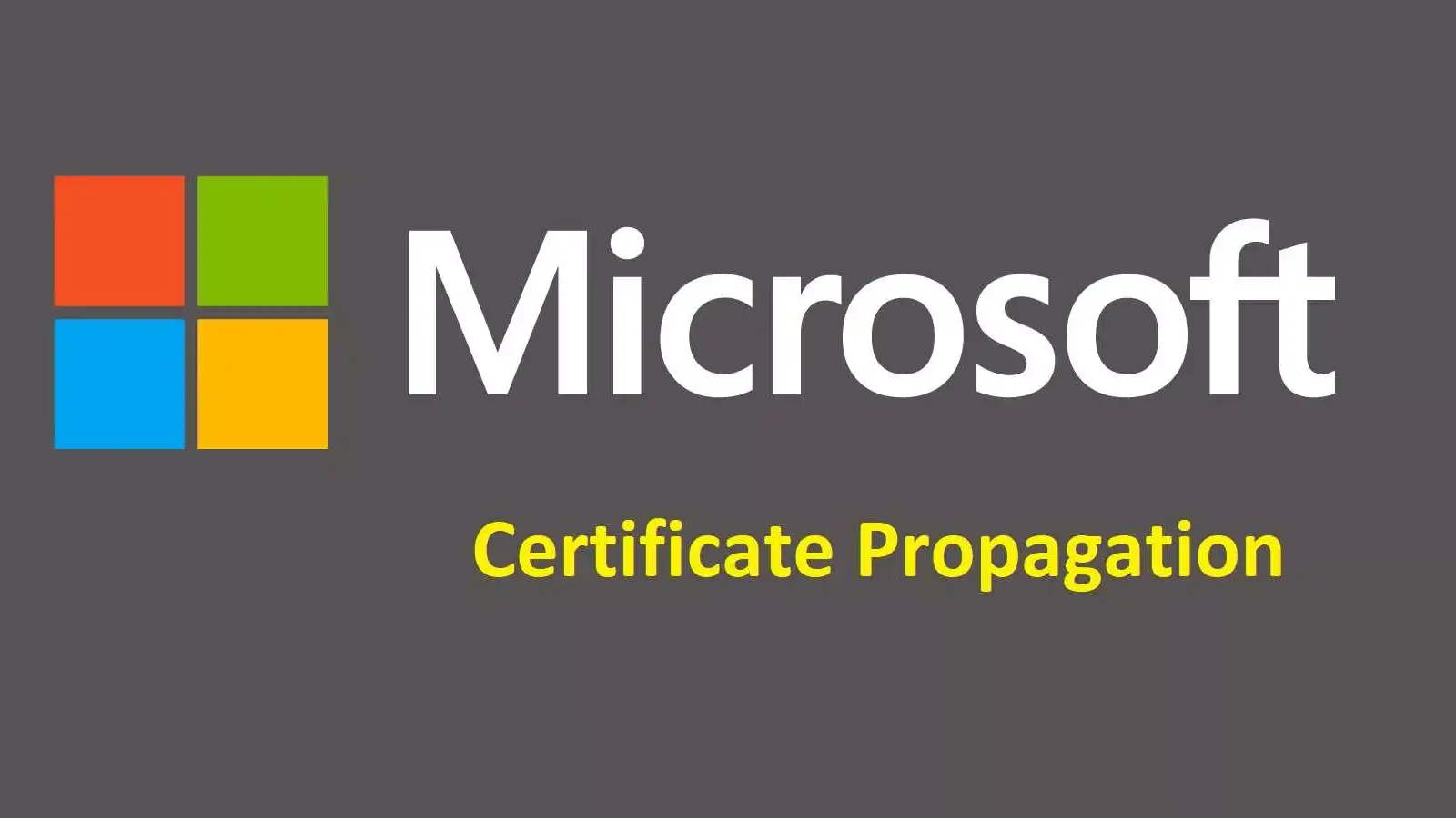 سرویس Certificate Propagation چیست؟ بررسی CertPropSvc در ویندوز