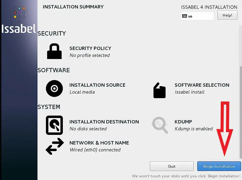 آموزش گام به گام نصب Issabel روی VMware Workstation