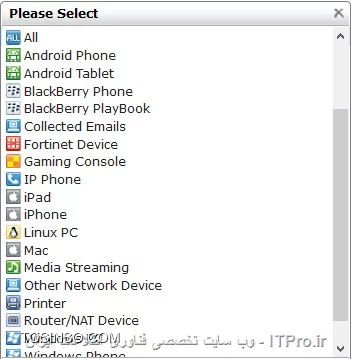 device type