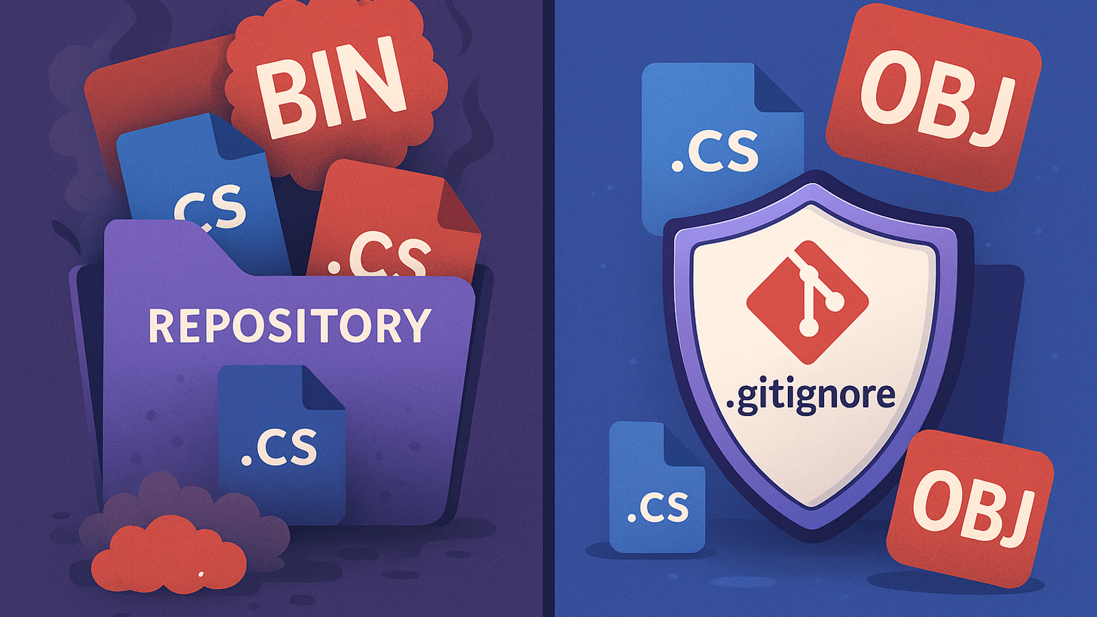 ساخت فایل gitignore برای پروژه های دات نت