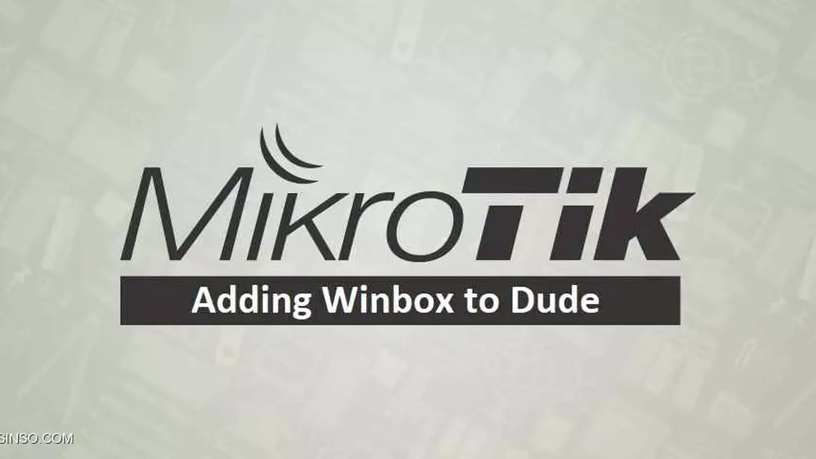 آموزش اتصال Winbox به Dude در میکروتیک