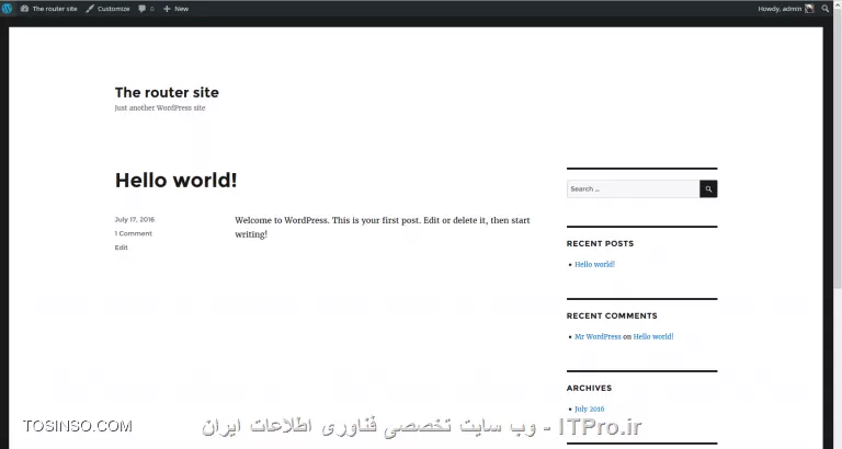 وب سایت توسینسو