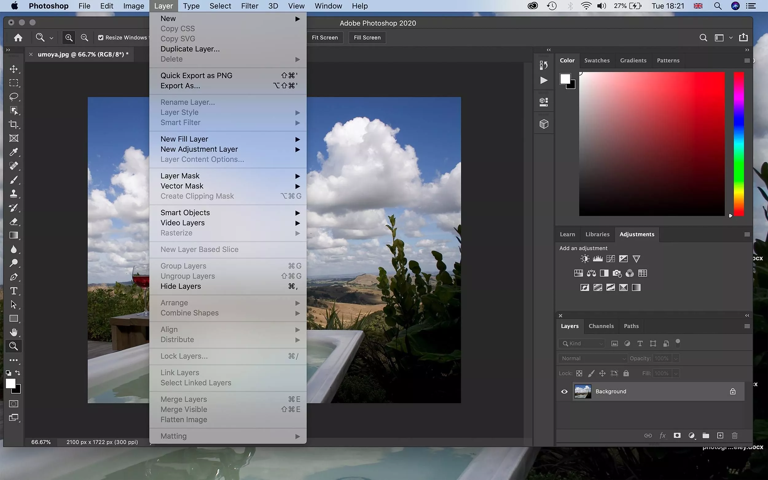 پنل Layers در فتوشاپ