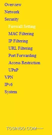 اون firewall که فقط یک تیک داره برای enable
اینم یک سری عکس 
wan هم گزینه ایی نداره (یک تنظیم برای ipv6 داره ولی برای v4 چیزی نداره)
||https://mikrotik.tosinso.com/files/get/e75dbeff-6981-4f3d-adff-05151c174268||
||port forward::https://mikrotik.tosinso.com/files/get/365fb7f4-aced-4da6-94b0-fddc6e3f0d3e||
||https://mikrotik.tosinso.com/files/get/6515539d-8c39-46df-b794-dfaaee8ce1fe||