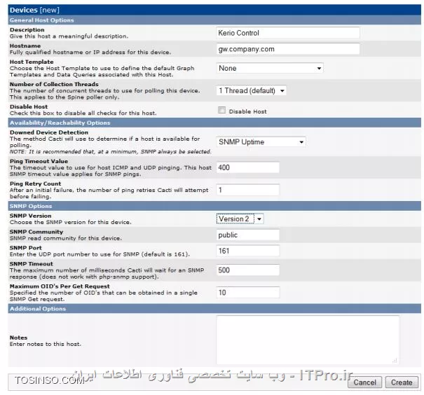 snmp monitoring