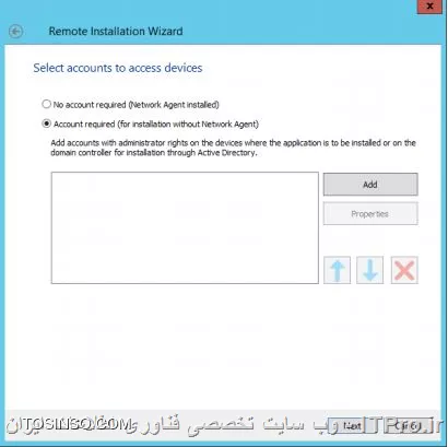 !! نصب Kaspersky Endpoint Security 
برای شروع آزمایشگاه شماره 3 ابتدا DC و Security-Center را روشن کنید نام کاربری abc\Administrator و پسورد هر دو سرور Ka5per5Ky است . همچنین کلاینت PC1 را با نام  کاربری  abc\Alex و پسورد Ka5per5Ky وارد شوید :

1- وارد سرور کسپراسکی به نام Security-Center شده و کنسول Kaspersky Security Center Administration را باز می کنیم می توانید از Start و سرچ ویندوز هم استفاده کنید 

2- نود  Administration Server را انتخاب کنید 

3- از سمت راست وارد تب  Deployment و سپس لینک Enable protection را انتخاب کنید 

||نصب Endpoint ::https://tosinso.com/files/get/56653e6b-1870-4052-a6aa-71031641f3ea||

4- اجرا ویزارد نصب و انتخاب Remote 
installation و کلیک روی Deploy installation 
package on managed computers 
(workstations) انجام دهید 

||نصب کسپراسکی 4::https://tosinso.com/files/get/6bf1da48-8c40-4c7b-80ba-b10d2e12be62||

5- انتخاب Kaspersky Endpoint Security 10 for 
Windows و Next را بزنید 

||نصب پکیج ::https://tosinso.com/files/get/d38bce5e-0588-4d36-aa50-782a524bd549||

6- انتخاب یکی از 2 مورد زیر و سپس Select devices for installation را کلیک کنید 

||نصب انتی ویروس کسپر اسکی ::https://tosinso.com/files/get/1a8a3c50-3184-4733-a21d-352abbf17446||

7- در زیر Managed devices انتخاب Security-Center 

||نصب 7 ::https://tosinso.com/files/get/6a8c593c-b0b9-421e-90e5-626b8dcd25c7||

8- زیر Unassigned devices و انتخاب کلاینت PC1 و Next کنید 

||نصب کسپراسکی8::https://tosinso.com/files/get/73dc4657-5ef3-4259-b234-9a65ce64456b||

9- گزینه های انتخابی پیش فرض را رها کرده و Next بزنید 

||نصب 9::https://tosinso.com/files/get/36783c14-e575-4fc7-86bf-30cf4edf9ca6||


10- حالا انتخاب Key برای سرور و کلاینت ها و Next کنید 

||https://tosinso.com/files/get/9bf88371-17f8-45f6-9028-d47bff487661||


11- ری استارت در اینجا ضروری است و انتخاب Prompt user 
for action و Next کنید . 

||نصب شدن کسپراسکی سرور ::https://tosinso.com/files/get/4655f259-25c1-44e7-96ff-307da0a67f4f||

12- موافقت با حذف برنامه های ناسازگار و سپس Next کنید 

||نصب شدن کسپراسکی کلاینت ::https://tosinso.com/files/get/890b042e-5940-4602-9ba7-151f84ac32a6||

13- گروه Managed 
devices را انتخاب و Next کنید 

||https://tosinso.com/files/get/890b042e-5940-4602-9ba7-151f84ac32a6||

14- انتخاب گزینه Account required (for installation 
without Network Agent) و تعریف یک نام کاربری و پسورد مدیریتی برای دسترسی داشتن به کلاینت ها را وارد کنید 

||https://tosinso.com/files/get/e8a3e246-362b-4446-b30f-2a10202efc57||

15 - اکانت را اضافه Add کنید 

||https://tosinso.com/files/get/214e359d-9a10-47c8-bbe4-7d43d2c540fb||

16- تایپ کنید Administrator و پسورد را Ka5per5Ky و OK کنید 


17- وقتی مطمئن شدید که Administrator اکانت اضافه شده Next را بزنید . 

||https://tosinso.com/files/get/fc17e06b-eddd-4653-a7e9-17b868f1c3ba||

18 - حالا برای شروع نصب Next را بزنید 

||https://tosinso.com/files/get/b58cad2e-9d5d-4890-89cc-2833cf37c503||

19 - بعد نصب Finish را بزنید 

||https://tosinso.com/files/get/c20d8d12-d591-428a-ac91-d12bb59abed0||

20- انتخاب Task Deploy Kaspersky Endpoint 
Security 10 for Windows و اطمینان حاصل کنید که روی 2 کامپیوتر نصب در حال انجام است :

||https://tosinso.com/files/get/c20d8d12-d591-428a-ac91-d12bb59abed0||

21- حالا در 99 درصد مراحل نصب صبر می کند تا کلاینت ها ری استارت شوند 

||https://tosinso.com/files/get/26f6499a-29d4-4d35-b43c-9c7ec6dea03a||

22- به PC1 بروید 

23- شما باید پیام ری استارت را مشاهده کنید حالا Restart را بزنید 

||https://tosinso.com/files/get/ee7a0da1-b528-448c-b65c-8b144becde8d||

24- بعد ری استارت شدن با نام کاربری abc\Alex و پسورد Ka5per5Ky وارد شوید 

نویسنده : سید احمد توسلی
منبع : |جزیره امنیت اطلاعات و ارتباطات وب سایت توسینسو::https://tosinso.com/security|
هرگونه نشر و کپی برداری بدون ذکر منبع و نام نویسنده دارای اشکال اخلاقی است

