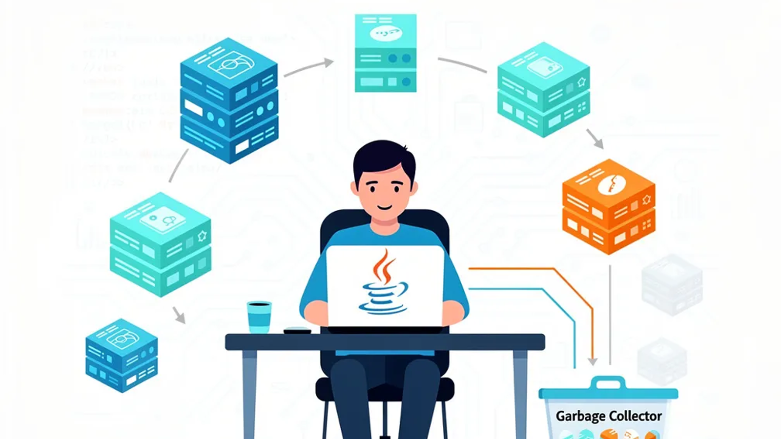 زباله‌روب (Garbage Collector) در جاوا چگونه کار میکند؟
