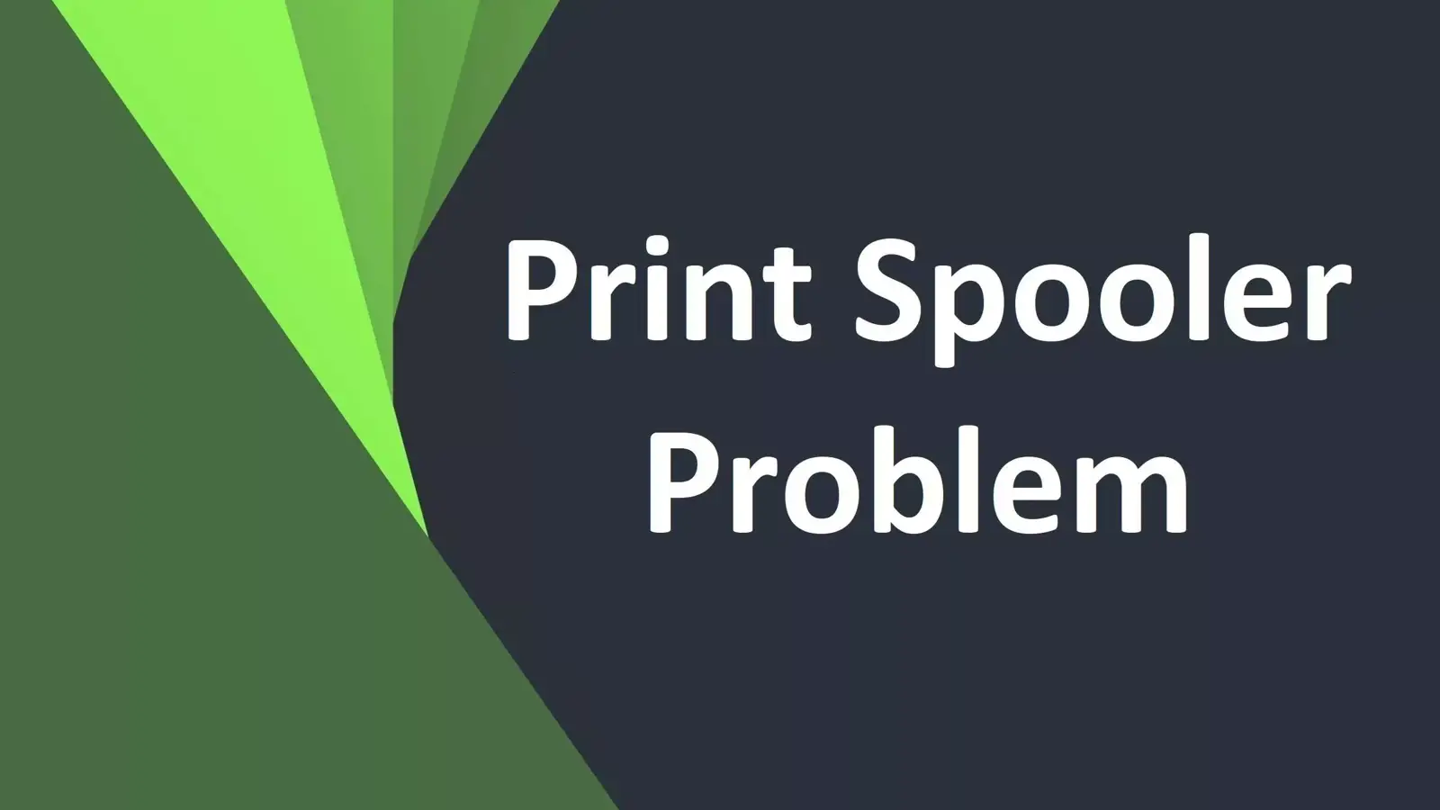 7 راه رفع خطای Windows could not start the Print Spooler service