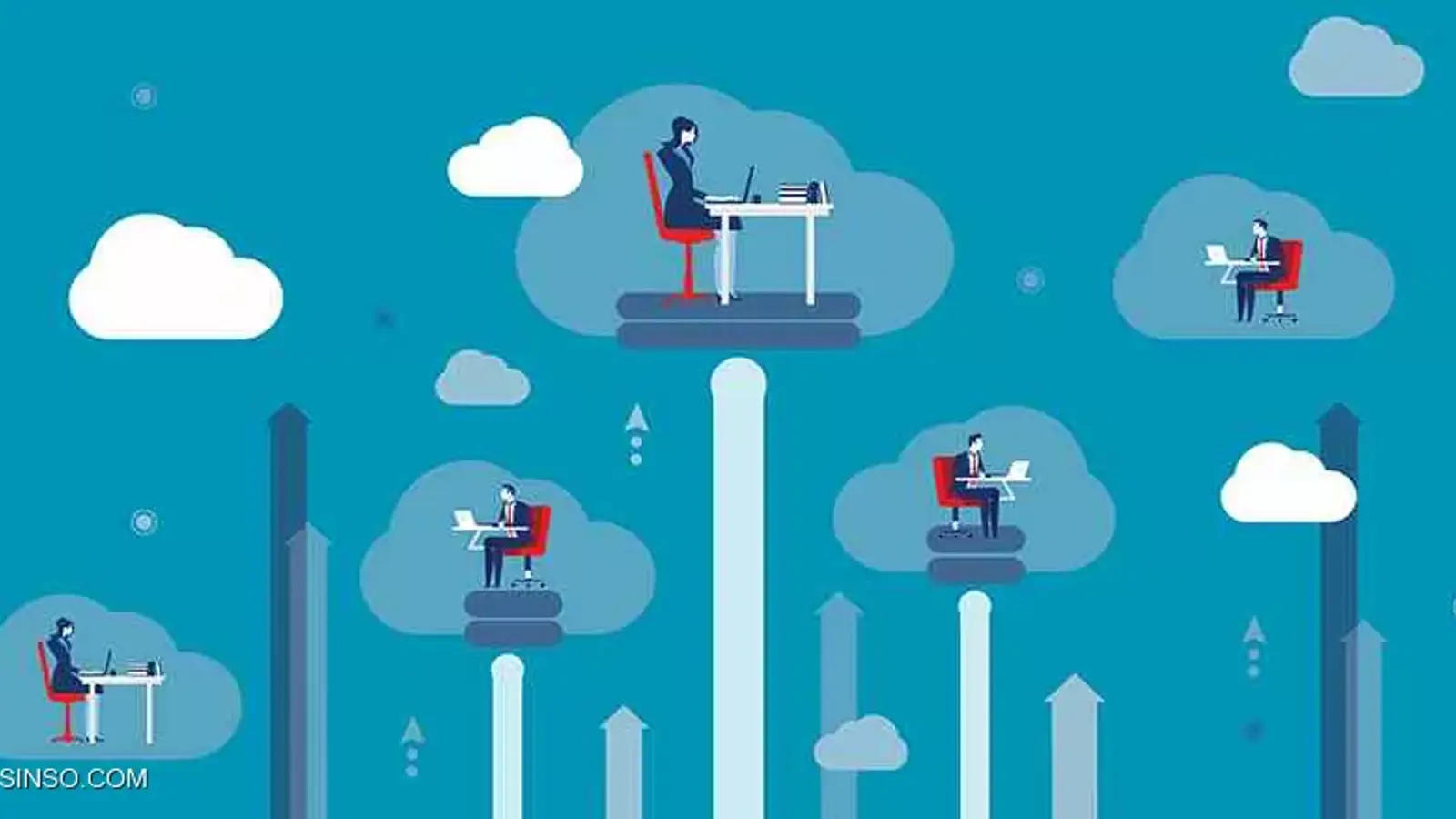 پردازش ابری (Cloud Computing) چیست؟ کاربردها ، مزایا و چالش ها