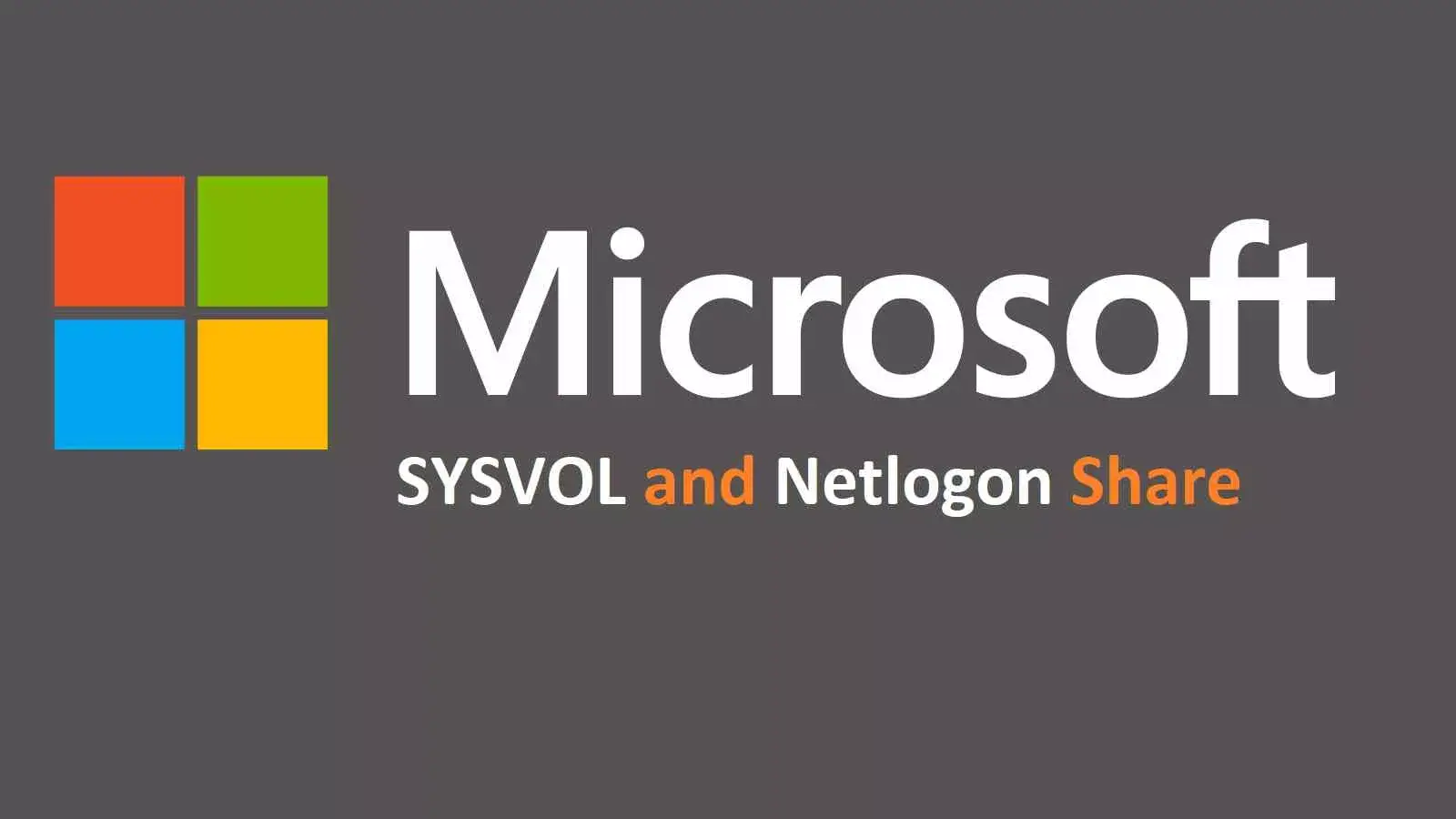 کاربرد Share های SYSVOL و Netlogon در اکتیودایرکتوری چیست ؟ 