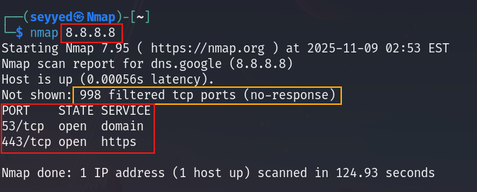 آموزش استفاده از ابزار Nmap