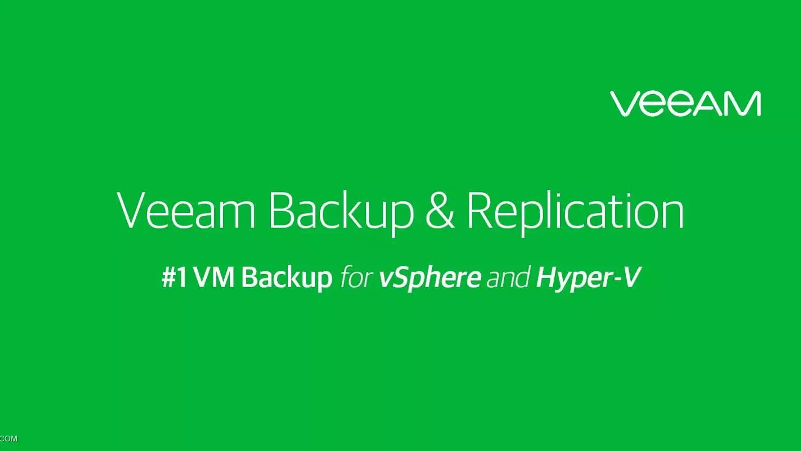 معرفی انواع حالت های بکاپ Transparent در Veeam Backup